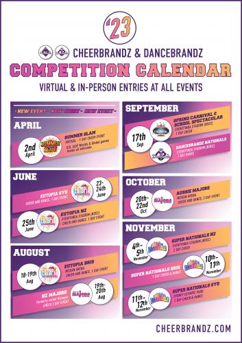 Competition Calendar 2023