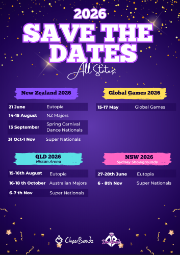 Save the Date 2025-2026