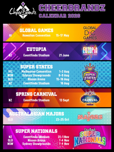 2026 Competition Calendar